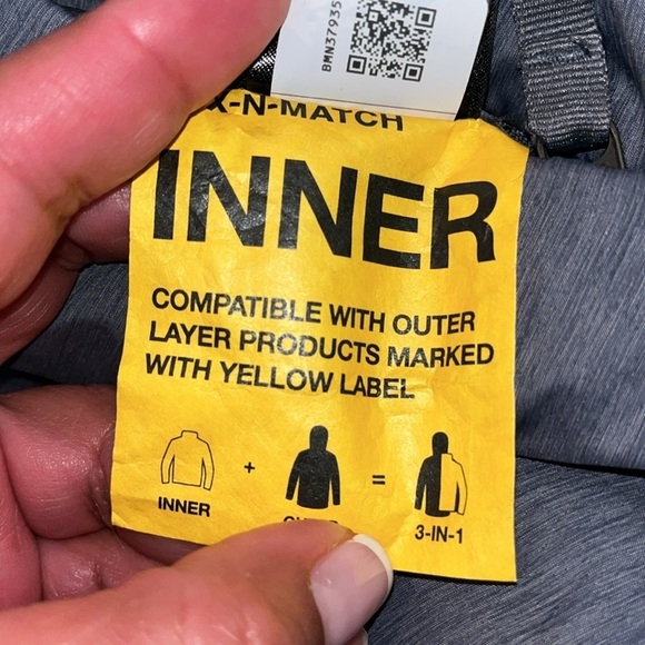 THE NORTH FACE REVERSIBLE MOSSBUD SWIRL JACKET GIRLS' SIZE 14-16 - Picture 10 of 10